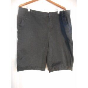 Black Shorts Size 20W JCP JC Penney Chino longer, bermuda style